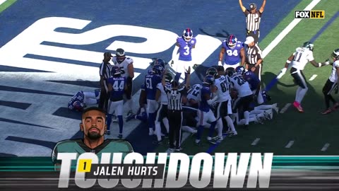 NFL - Jalen Hurts' second goal line TD of the day!