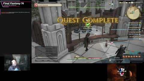 Zunthras Plays Final Fantasy 14 Online P10 6/8/22