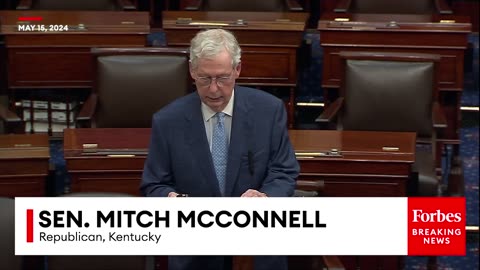 'Don't Hold Your Breath'- Mitch McConnell Slams Biden's Delayed Response To Migrant Crisis