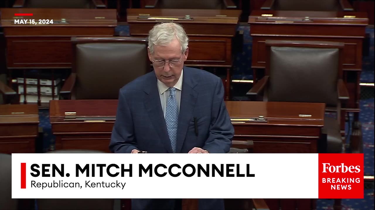 'Don't Hold Your Breath'- Mitch McConnell Slams Biden's Delayed Response To Migrant Crisis