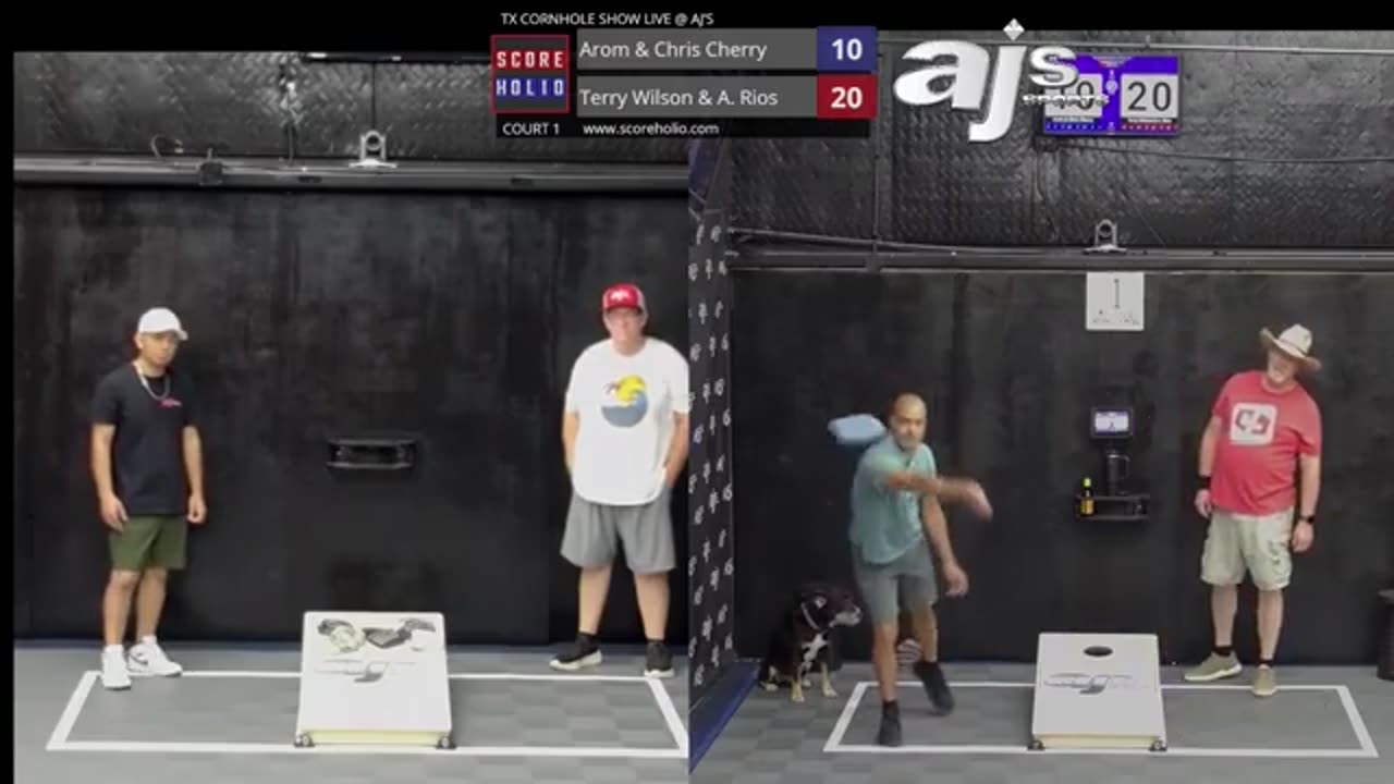 8.27.2024 AJ's Sports cornhole switch - rounder 2