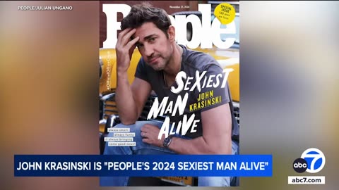 John Krasinski named People magazine's 'Sexiest Man Alive'
