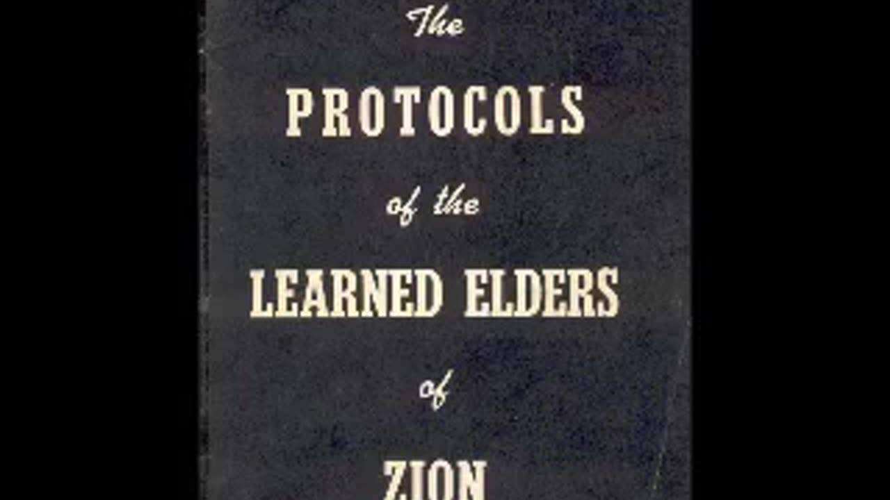 Protocols of the learned elders of Zion! Audiobook!