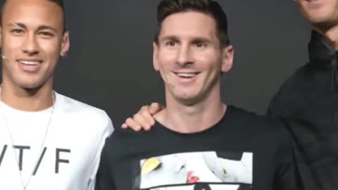 Messi neymar and ronaldo