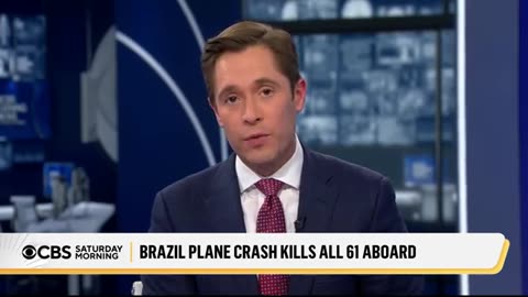 Brazilian authorities investigate plane crash that killed 61 people