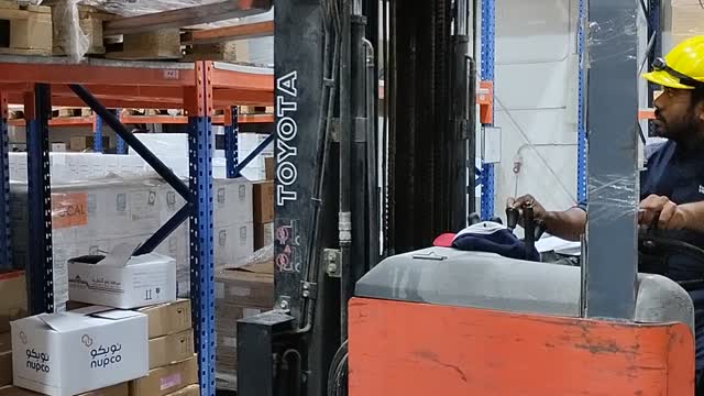 forklift to wrok