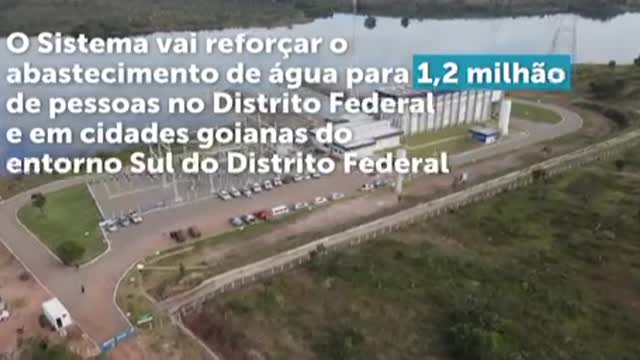 Bolsonaro: Sistema Produtor de Água em Corumbá Sul