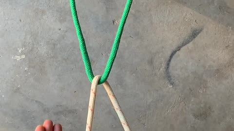 How to Tie the knotting skills in life, you can learn at a glance #77