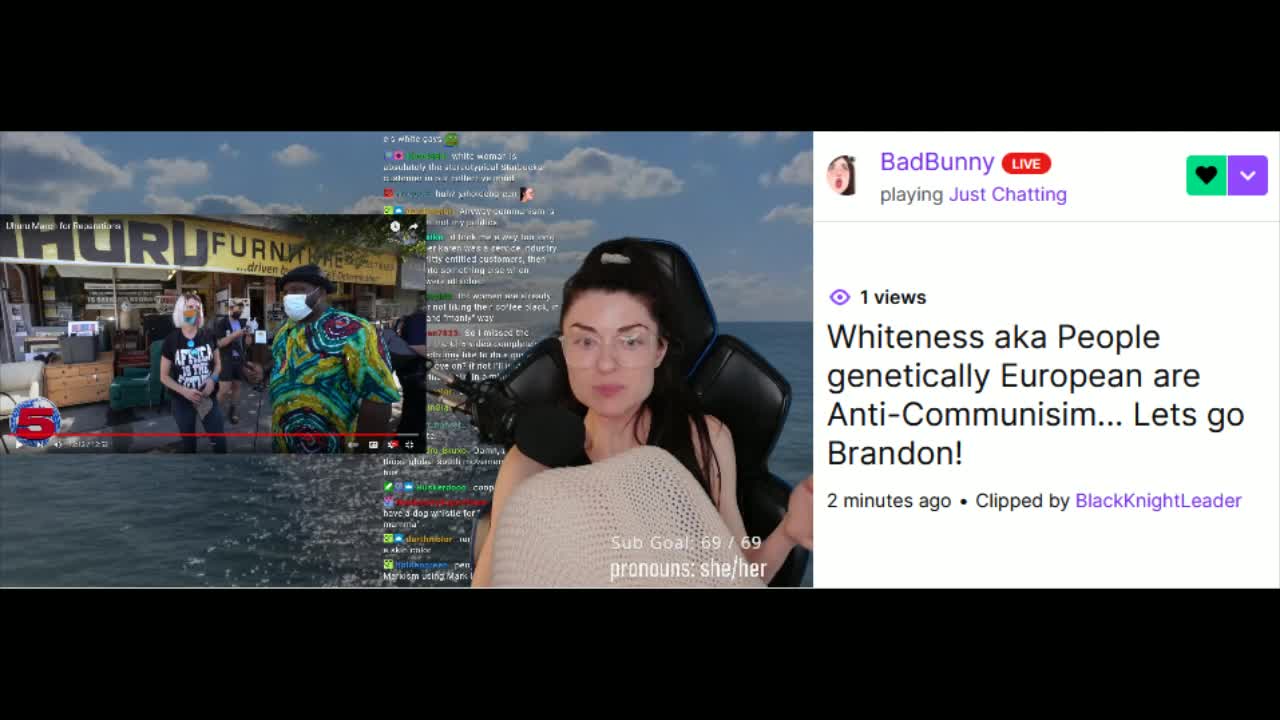 Bad Bunny claims "Whiteness is Anti-Communist" Leftist psychosis