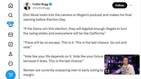 FINAL WARNING Issued! Rogan Endorsement Puts NAIL In Establishment's COFFIN!