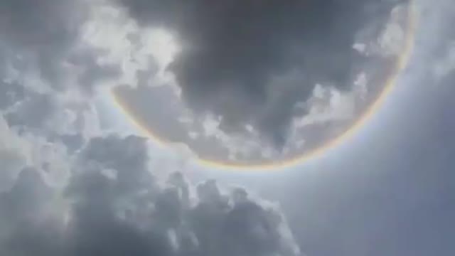 Solar Halo in Guatemala