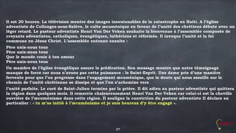 L'oeucuménisme et le nouvel ordre mondiale