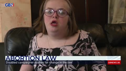 Woman with Down’s Syndrome campaigning for change in abortion laws