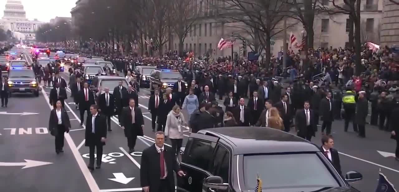 President Donald Trump Inauguration 2017. Spectacular