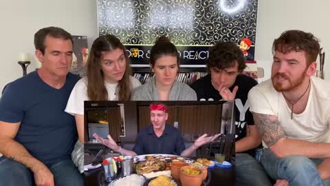 INDIAN MEGA FOOD! Record breaking Dosa, 250 Egg Omelette and more!REACTION!!