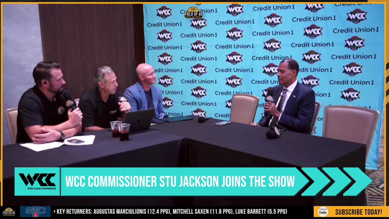 The Field of 68 with WCC Commissioner Stu Jackson