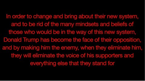 Trump and the New World Order