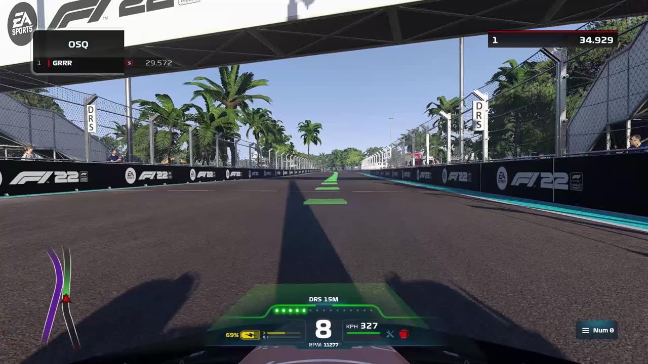 F1 22 - Miami 1.25.693 Qualifying Record Lap