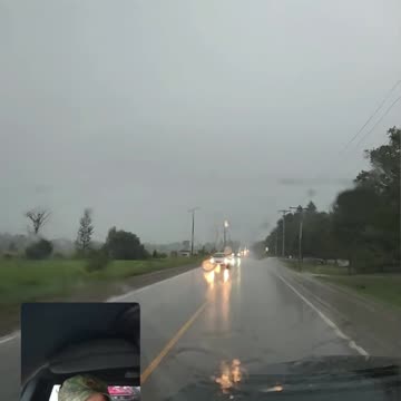 08-17-24 - Sauble Beach Trip - Hard Rain In Hepworth, Ontario - Part-1