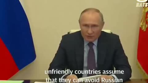 Putin stating how the west won't be able to replace Russian energy supplies...