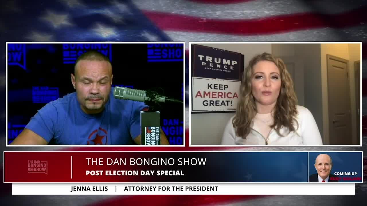 Trump legal advisor Jenna Ellis talks about voter fraud in our Election