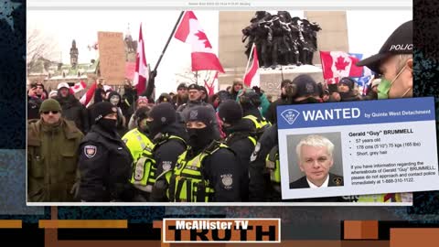 GUY BRUMMEL! CANADIAN TRUCKERS! MELANIA A ROMANOV? CANADIAN COPS = MOB! DEAD QUEEN?