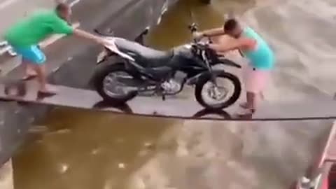 Funny Bike Accident #shorts #status
