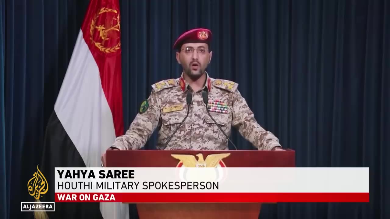Yemen's Houthis release video reportedly showing hijacking of Israeli cargo ship