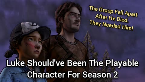 Luke from Walking Dead Telltale Season 2 Should've Been The Playable Character