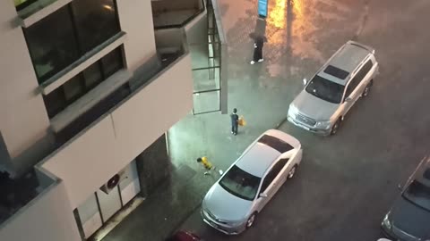 Rain in dubai