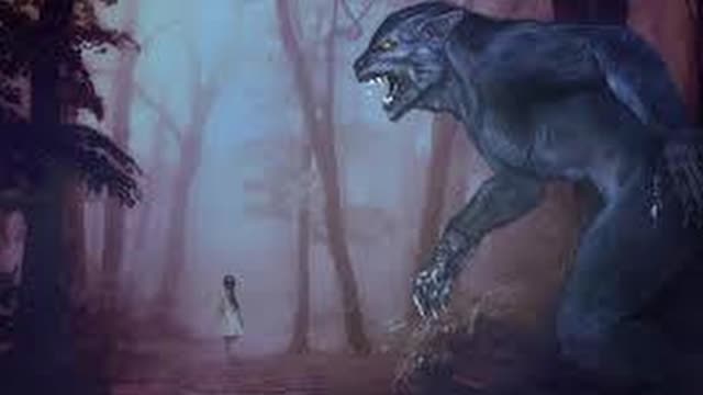 Red Eyed Dogman Scares Family Out of There Home
