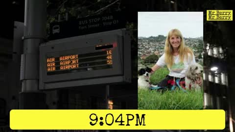Cathy Casey Waits for the Bus