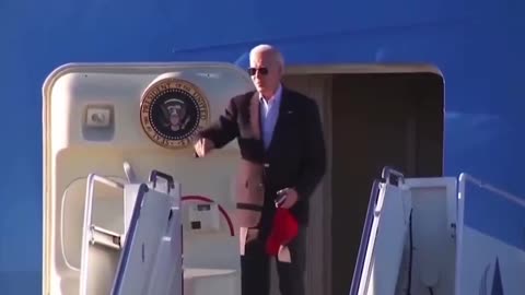 🤣🍿 Biden Kept The Red Trump MAGA Hat - Trump 2024!