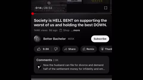 Probably because you all want to play with children, if you know what I mean