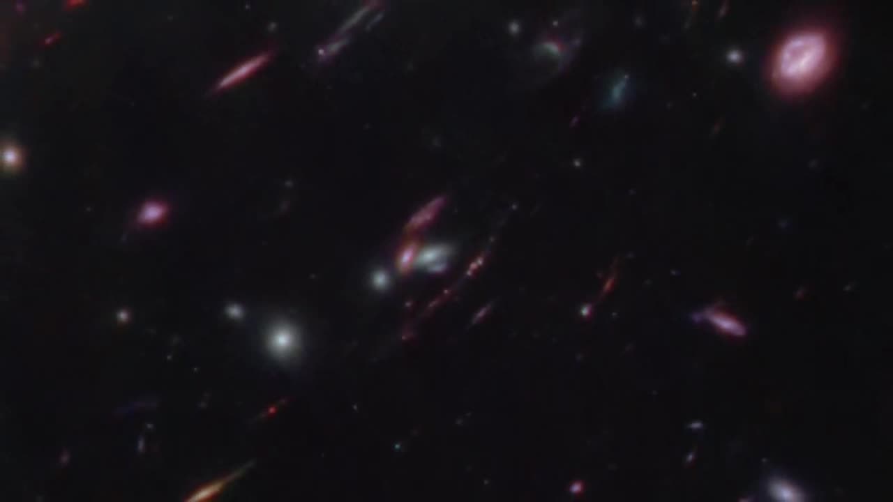 James Webb Space Telescope captures the ancient Firefly Sparkle galaxy,