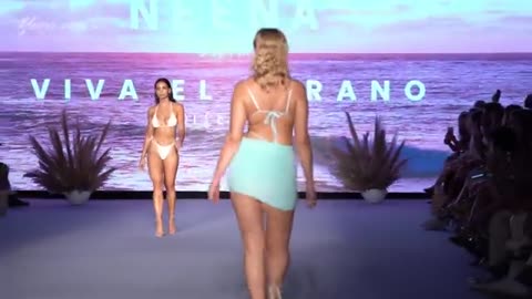 Oh Polly Neena Swimwear Fashion Show Miami Swim Week Paraiso Miami Beach #fashion #bikini #usa