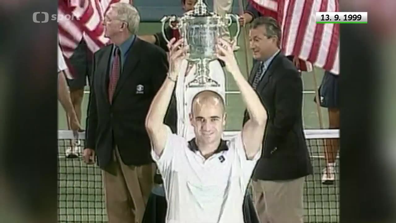 Finále US Open 1999 muži - Agassi vs Martin
