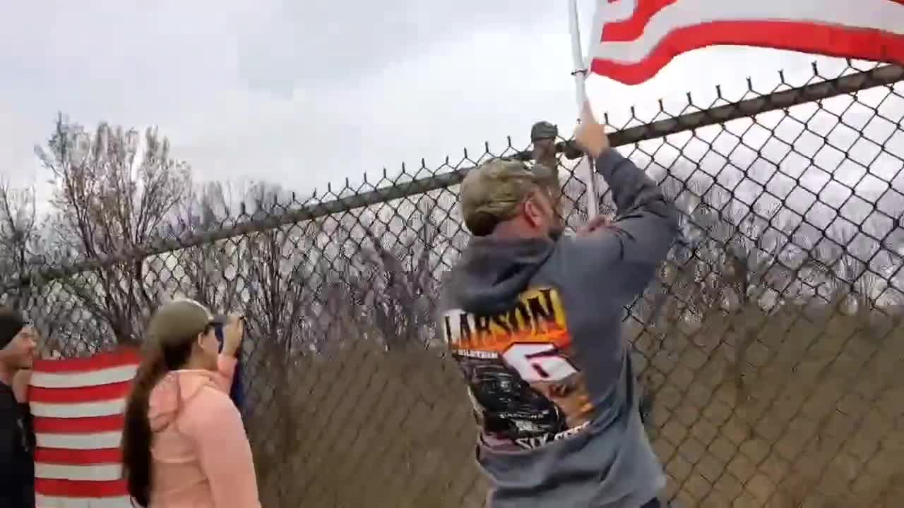 People's Convoy for freedom arriving in Washington DC 🇺🇸