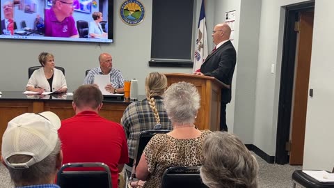 BOS Mtg 8.20.2024 Hardin Co. Iowa, Landowners speak after 9:15 minute mark
