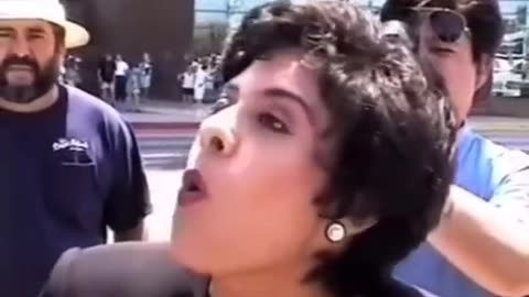 Stupid Reporter Ask If Man Is Racist