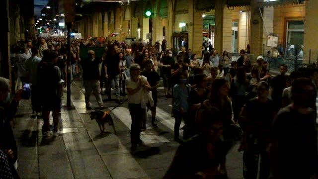 Bologna 18.09.2021 No Green Pass