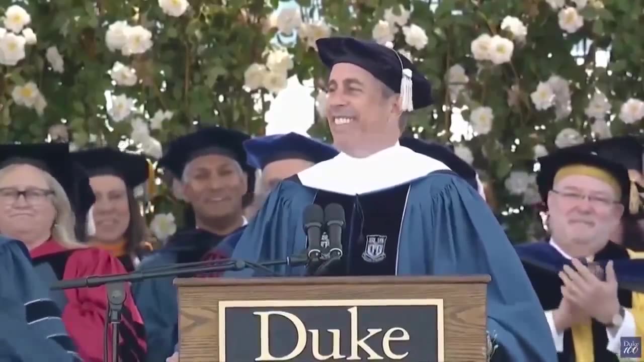 Jerry Seinfeld Doesn't Back Down In Legendary Commencement Speech