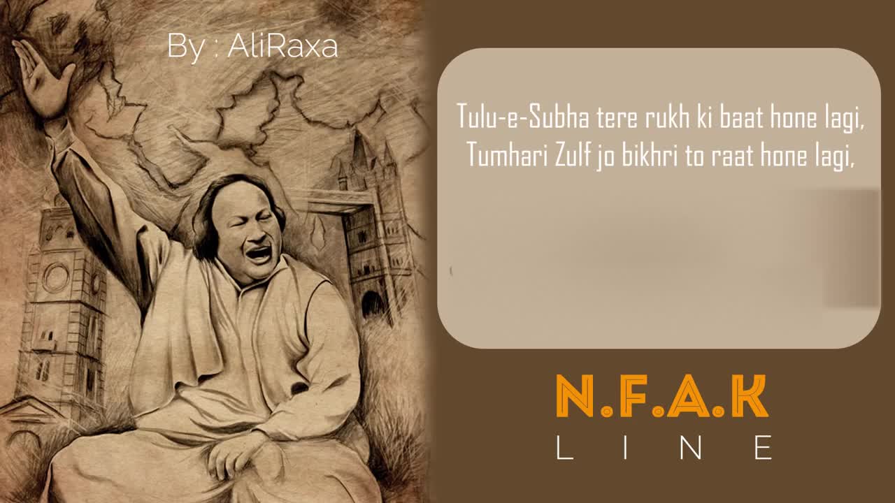 amazing voice of Mr Nusrat
