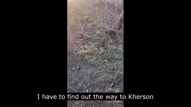 Dead Russians Mocked in a Field