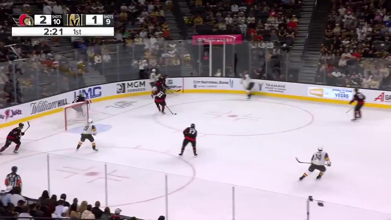 NHL - Two goals in 21 seconds for the @GoldenKnights! ⚔️