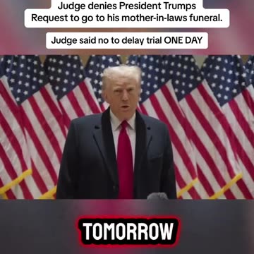 WOW! ☹️-JUDGE SAID NO TO DELAY TRIAL ONE DAY