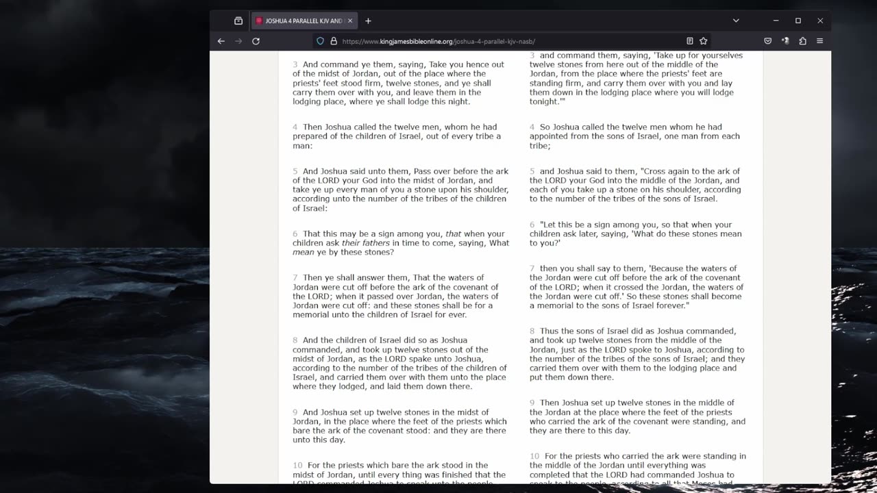 Joshua 3-4