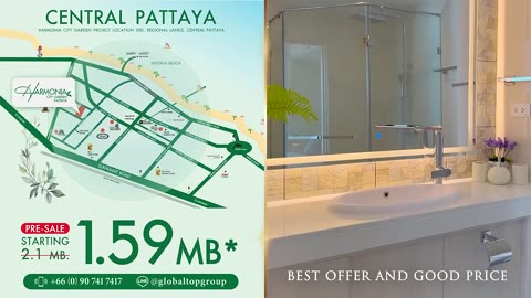 Harmonia City Garden Pattaya: Best Condo for Property Investment in Tranquil Paradise