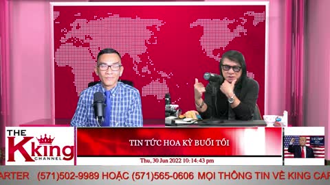 TIN TỨC HOA KỲ BUỔI TỐI - 06/30/2022 - The KING Channel