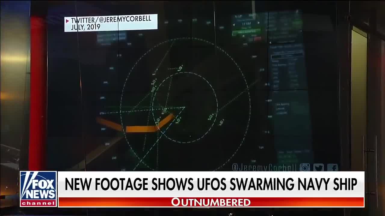 New footage shows UFOs swarming US Navy ship